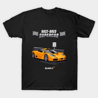 McLaren F1 (Race Bred Supercar) T-Shirt